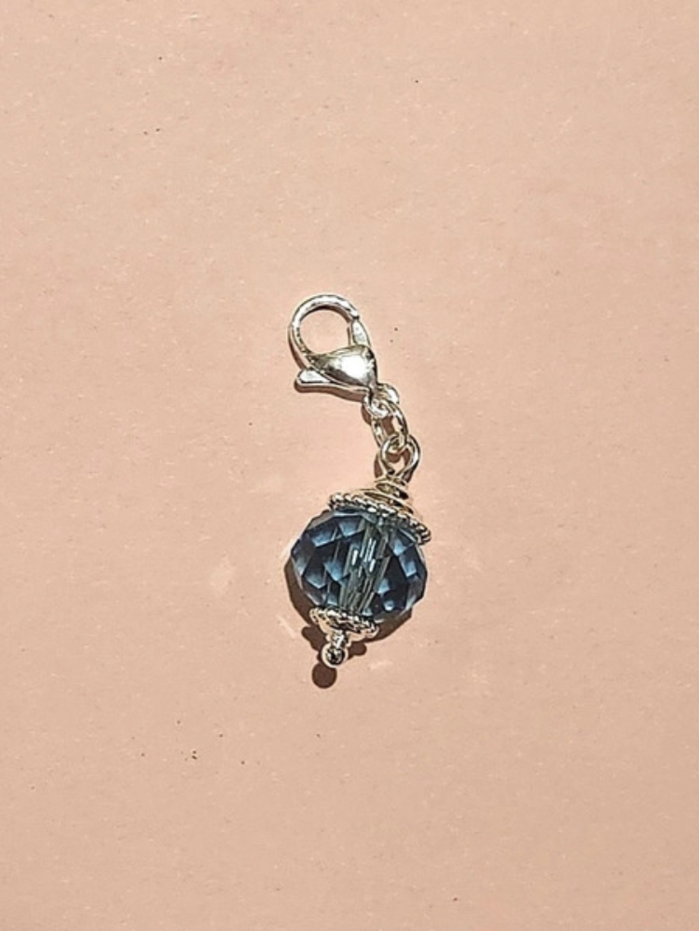 Blue Crystal Charm